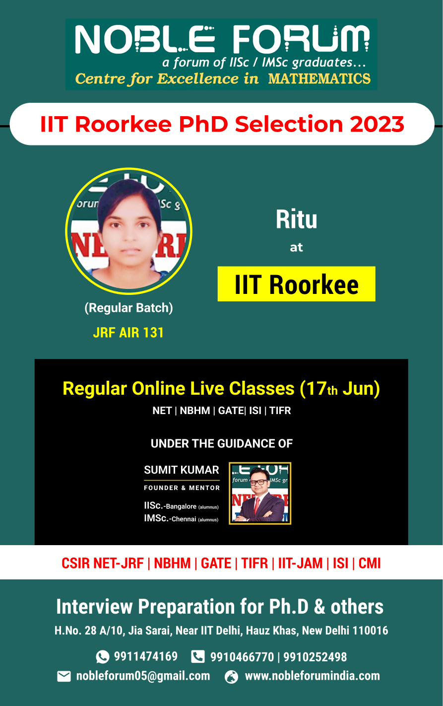 Ritu-IIT Roorkee